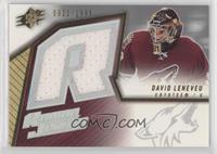 Rookie Jersey - David LeNeveu #/1,999