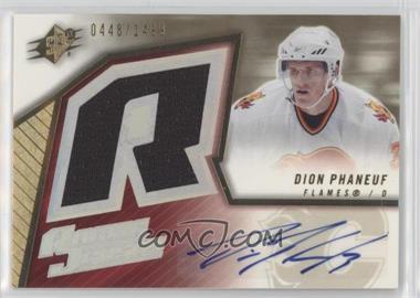 2005-06 SPx - [Base] #164 - Rookie Jersey - Dion Phaneuf /1499