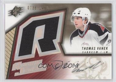 2005-06 SPx - [Base] #177 - Rookie Jersey - Thomas Vanek /1499