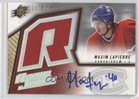 Rookie Jersey - Maxim Lapierre #/1,999