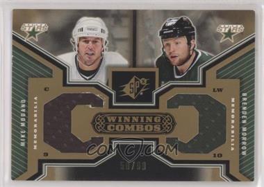 2005-06 SPx - Winning Combos - Gold #WC-MM - Mike Modano, Brenden Morrow /99 [Good to VG‑EX]