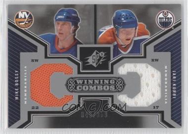 2005-06 SPx - Winning Combos #WC-BK - Mike Bossy, Jari Kurri /350