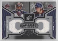 Marc Denis, Rick Nash [EX to NM] #/350