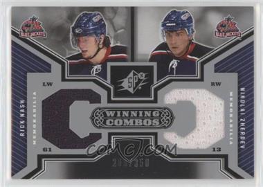 2005-06 SPx - Winning Combos #WC-NZ - Rick Nash, Nikolai Zherdev /350 [EX to NM]