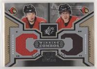 Jason Spezza, Daniel Alfredsson [Poor to Fair] #/350