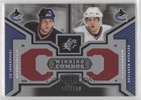 Ed Jovanovski, Brendan Morrison #/350