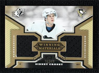 2005-06 SPx - Winning Materials - Gold #WM-SC - Sidney Crosby /99