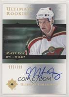 Ultimate Rookies - Matt Foy #/399