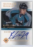 Ultimate Rookies - Ryane Clowe #/399