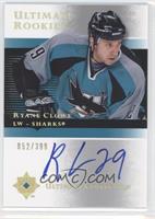 Ultimate Rookies - Ryane Clowe #/399