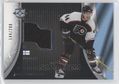 2005-06 Ultimate Collection - National Heroes #NHJ-JP - Joni Pitkanen /200