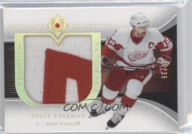 2005-06 Ultimate Collection - Premium Swatches - Patch #PP-SY - Steve Yzerman /35