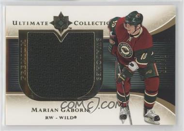 2005-06 Ultimate Collection - Premium Swatches #PS-MG - Marian Gaborik /75
