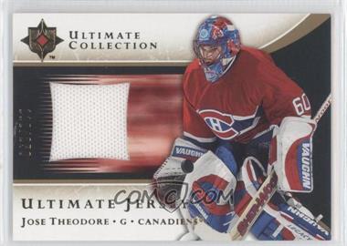 2005-06 Ultimate Collection - Ultimate Jersey #J-JT - Jose Theodore /250