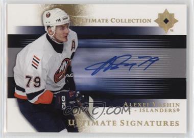 2005-06 Ultimate Collection - Ultimate Signatures #US-AY - Alexei Yashin