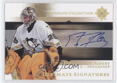 2005-06 Ultimate Collection - Ultimate Signatures #US-MF - Marc-Andre Fleury