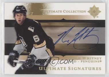 2005-06 Ultimate Collection - Ultimate Signatures #US-RW - Ryan Whitney