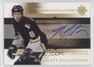 2005-06 Ultimate Collection - Ultimate Signatures #US-RW - Ryan Whitney