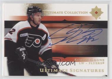 2005-06 Ultimate Collection - Ultimate Signatures #US-SG - Simon Gagne