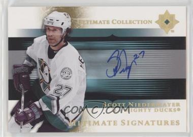 2005-06 Ultimate Collection - Ultimate Signatures #US-SN - Scott Niedermayer