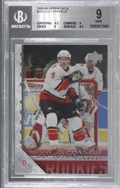 2005-06 Upper Deck - [Base] #203 - Young Guns - Dion Phaneuf [BGS 9 MINT]