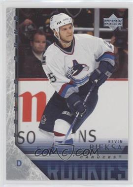 2005-06 Upper Deck - [Base] #478 - Young Guns - Kevin Bieksa