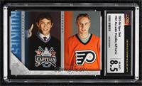 Young Guns Checklist - Alexander Ovechkin, Jeff Carter [CSG 8.5 NM/Mi…