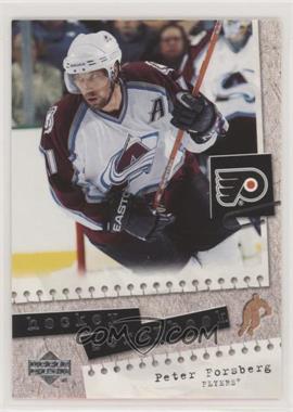 2005-06 Upper Deck - Hockey Scrapbook #HS13 - Peter Forsberg