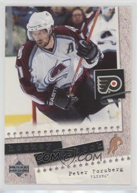 2005-06 Upper Deck - Hockey Scrapbook #HS13 - Peter Forsberg