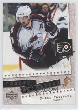 2005-06 Upper Deck - Hockey Scrapbook #HS13 - Peter Forsberg