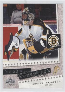 2005-06 Upper Deck - Hockey Scrapbook #HS24 - Andrew Raycroft