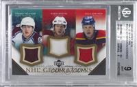 Olli Jokinen, Saku Koivu, Teemu Selanne [BGS 9 MINT]