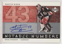 Martin Biron #/43