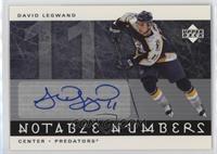 David Legwand #/11