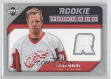 2005-06 Upper Deck - Rookie Threads #RT-JF - Johan Franzen