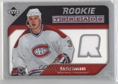 2005-06 Upper Deck - Rookie Threads #RT-RI - Raitis Ivanans