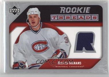 2005-06 Upper Deck - Rookie Threads #RT-RI - Raitis Ivanans