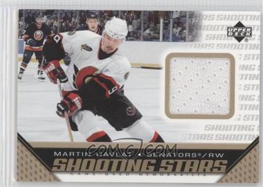 2005-06 Upper Deck - Shooting Stars Game-Used Memorabilia #S-MHA - Martin Havlat [Noted]