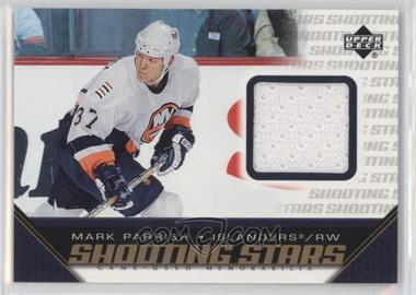 2005-06 Upper Deck - Shooting Stars Game-Used Memorabilia #S-MP.1 - Mark Parrish