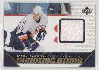 2005-06 Upper Deck - Shooting Stars Game-Used Memorabilia #S-MP.1 - Mark Parrish