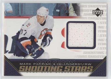 2005-06 Upper Deck - Shooting Stars Game-Used Memorabilia #S-MP.1 - Mark Parrish