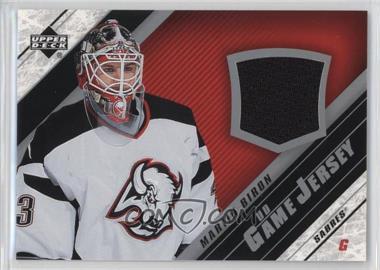 2005-06 Upper Deck - UD Game Jersey Series 1 #J-MBI - Martin Biron