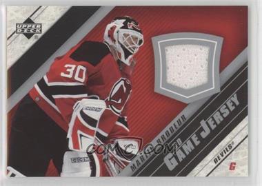 2005-06 Upper Deck - UD Game Jersey Series 2 #J2-MB - Martin Brodeur