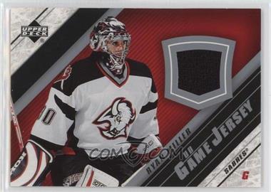 2005-06 Upper Deck - UD Game Jersey Series 2 #J2-RY - Ryan Miller