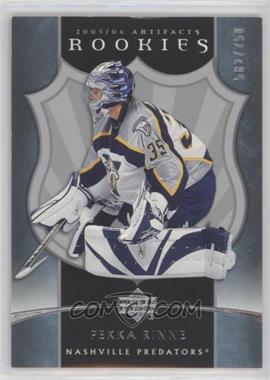 2005-06 Upper Deck Artifacts - [Base] #295 - Rookies - Pekka Rinne /750 [EX to NM]