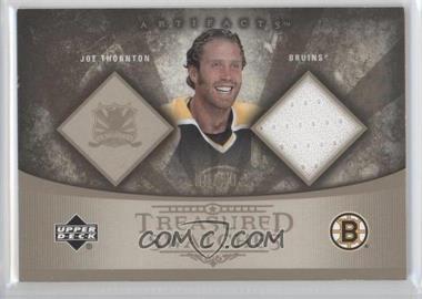 2005-06 Upper Deck Artifacts - Treasured Swatches - Pewter #TS-JT - Joe Thornton /10