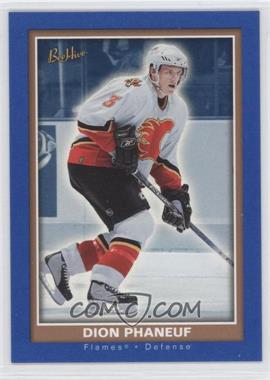 2005-06 Upper Deck Bee Hive - [Base] - Blue #114 - Dion Phaneuf