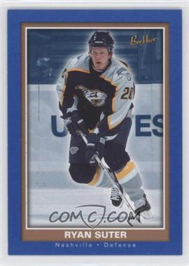 2005-06 Upper Deck Bee Hive - [Base] - Blue #115 - Ryan Suter