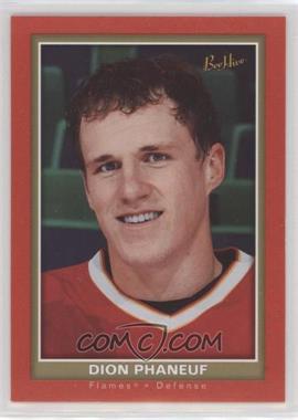 2005-06 Upper Deck Bee Hive - [Base] - Red #114 - Dion Phaneuf