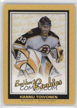 2005-06 Upper Deck Bee Hive - [Base] #109 - Hannu Toivonen